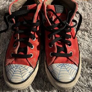 Red Converse All Star Mid Men's 7 Women's 9